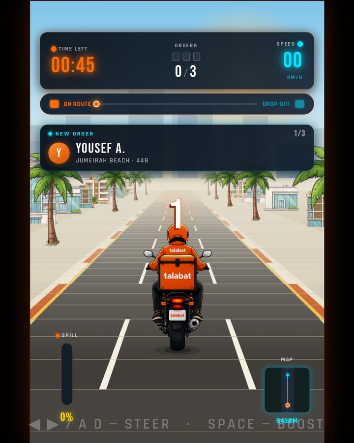 Delivery Run gameplay